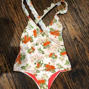 One piece bathing suit